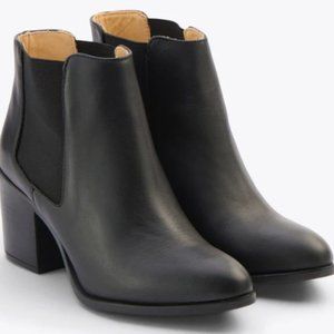Nisolo Heeled Chelsea Commuter Boot (Black, Size 8)